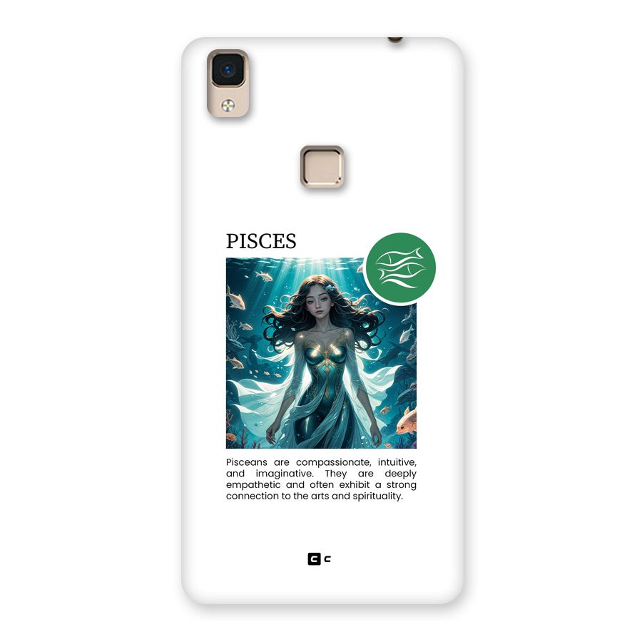 Precious Pisces Back Case for V3 Max