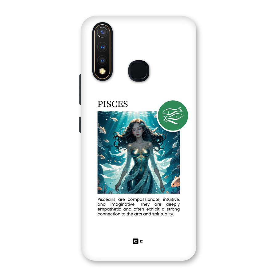 Precious Pisces Back Case for Vivo U20