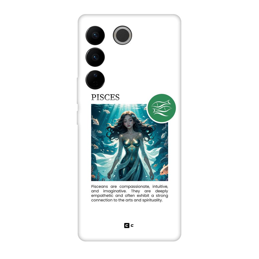 Precious Pisces Back Case for Vivo V27