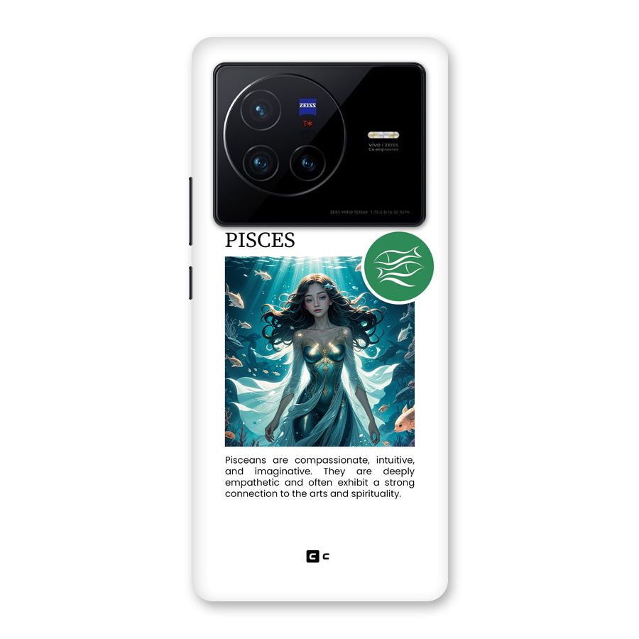 Precious Pisces Back Case for Vivo X80