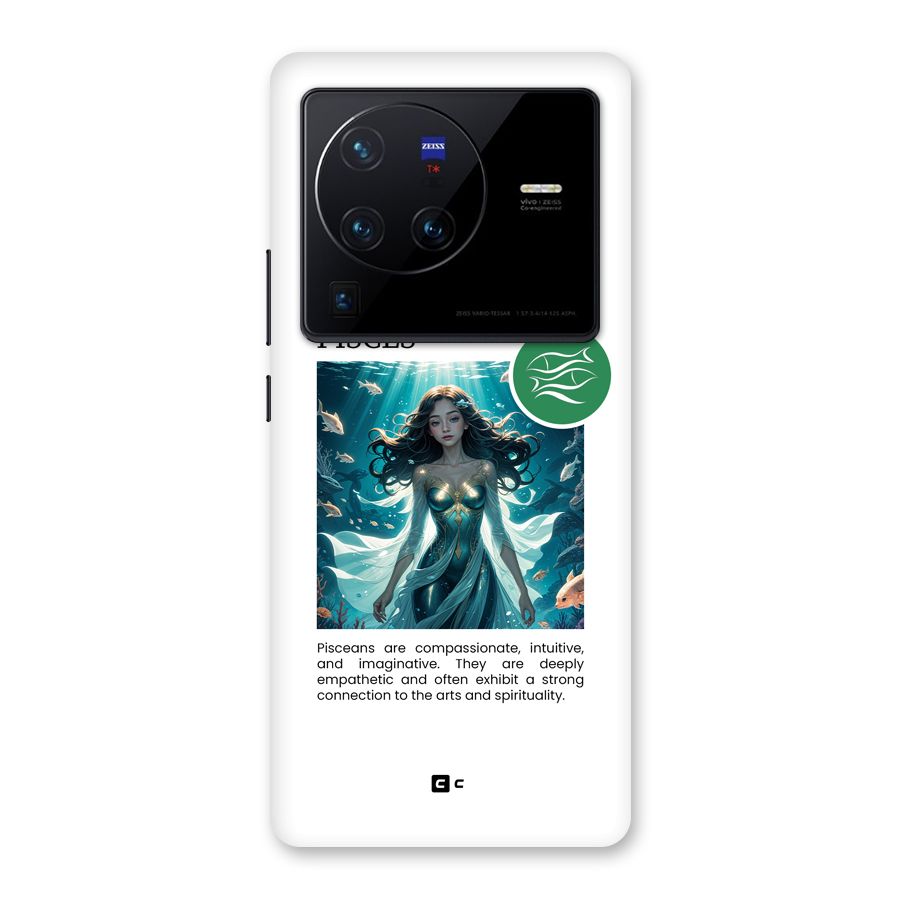Precious Pisces Back Case for Vivo X80 Pro