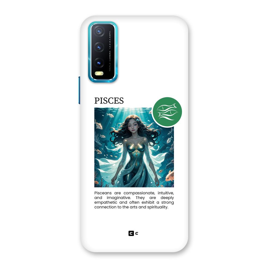 Precious Pisces Back Case for Vivo Y20A
