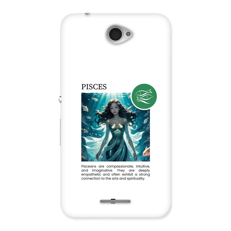 Precious Pisces Back Case for Xperia E4
