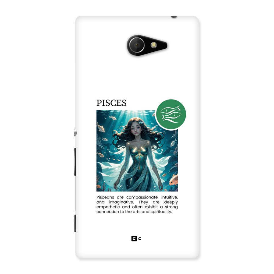 Precious Pisces Back Case for Xperia M2