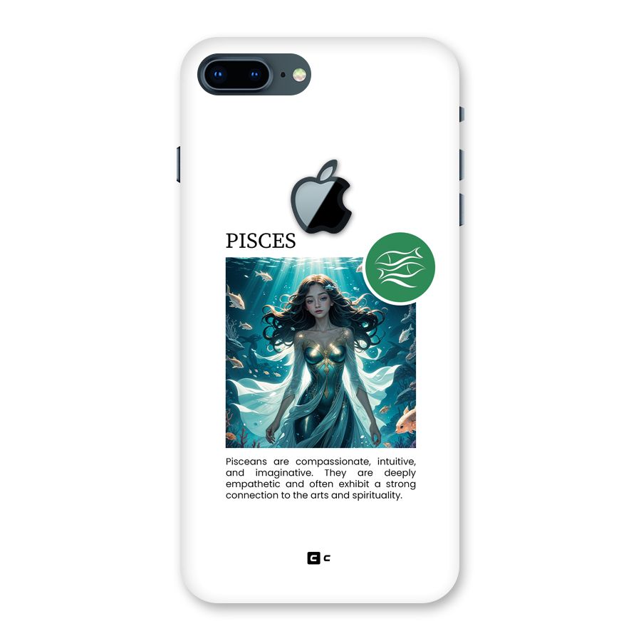 Precious Pisces Back Case for iPhone 7 Plus Apple Cut