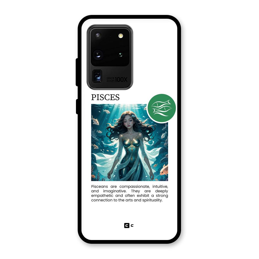 Precious Pisces Glass Back Case for Galaxy S20 Ultra