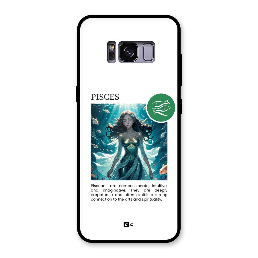 Precious Pisces Glass Back Case for Galaxy S8