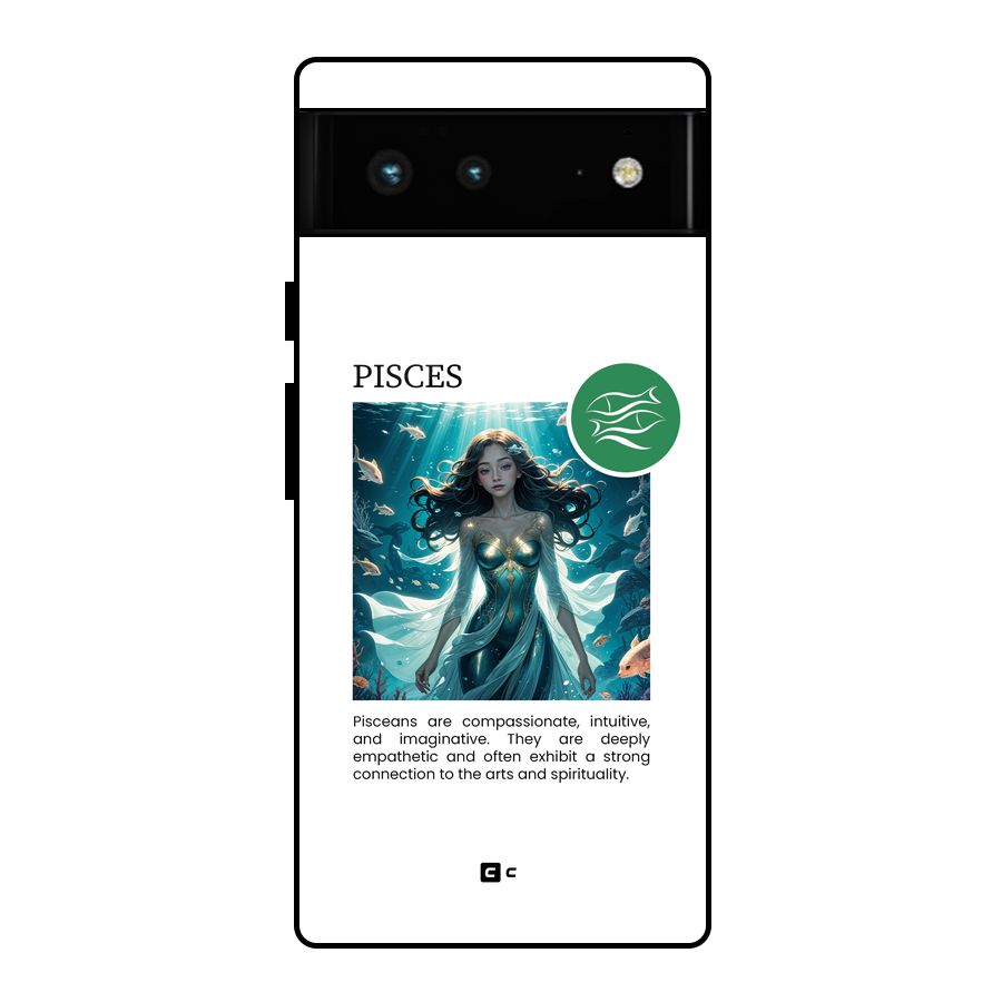 Precious Pisces Glass Back Case for Google Pixel 6