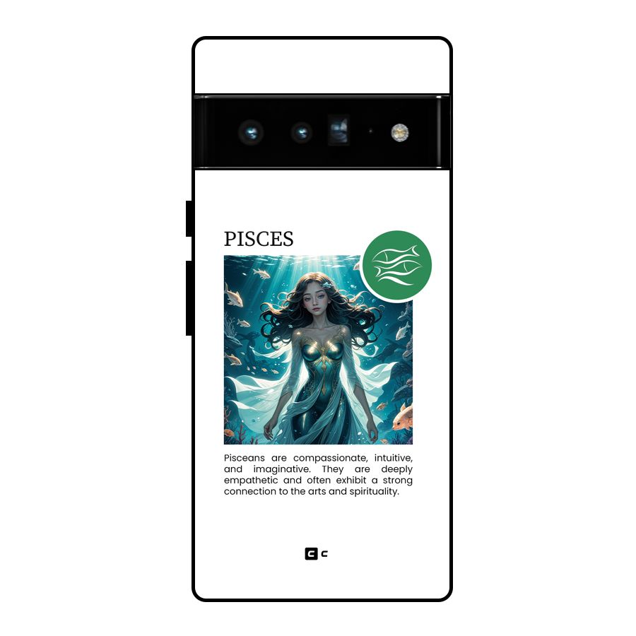Precious Pisces Glass Back Case for Google Pixel 6 Pro