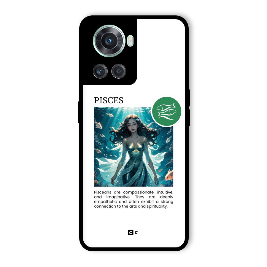 Precious Pisces Glass Back Case for OnePlus 10R