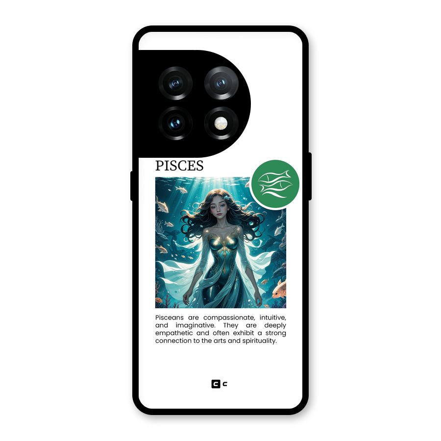 Precious Pisces Glass Back Case for OnePlus 11