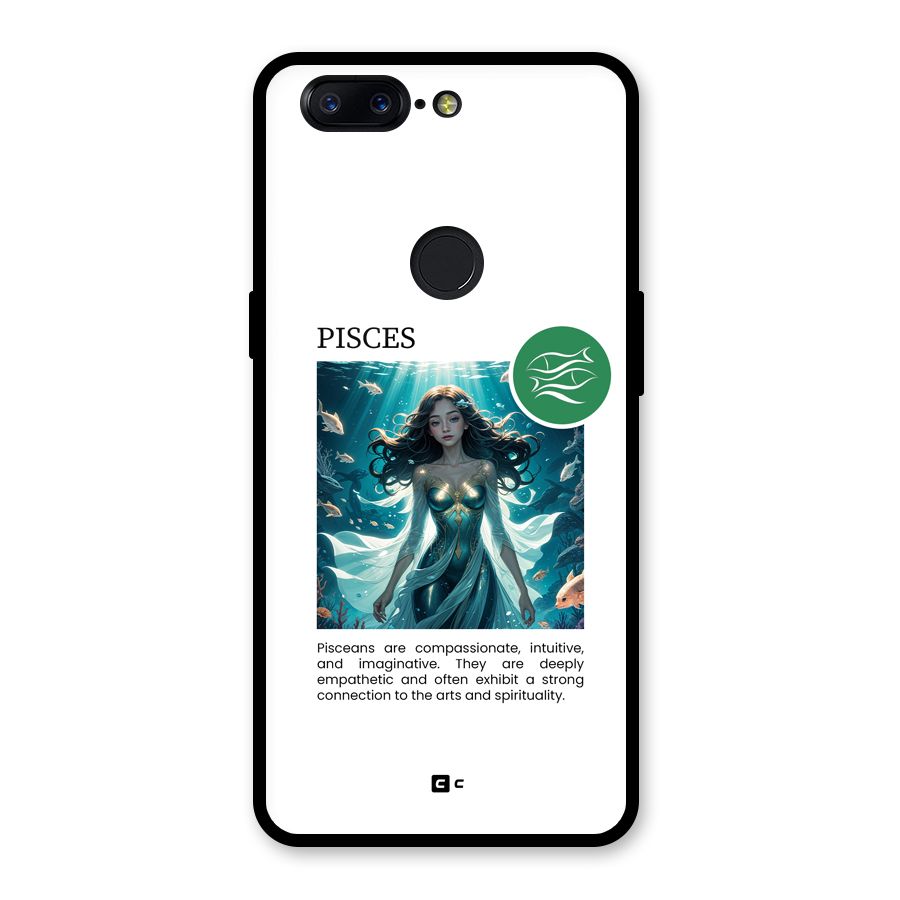 Precious Pisces Glass Back Case for OnePlus 5T