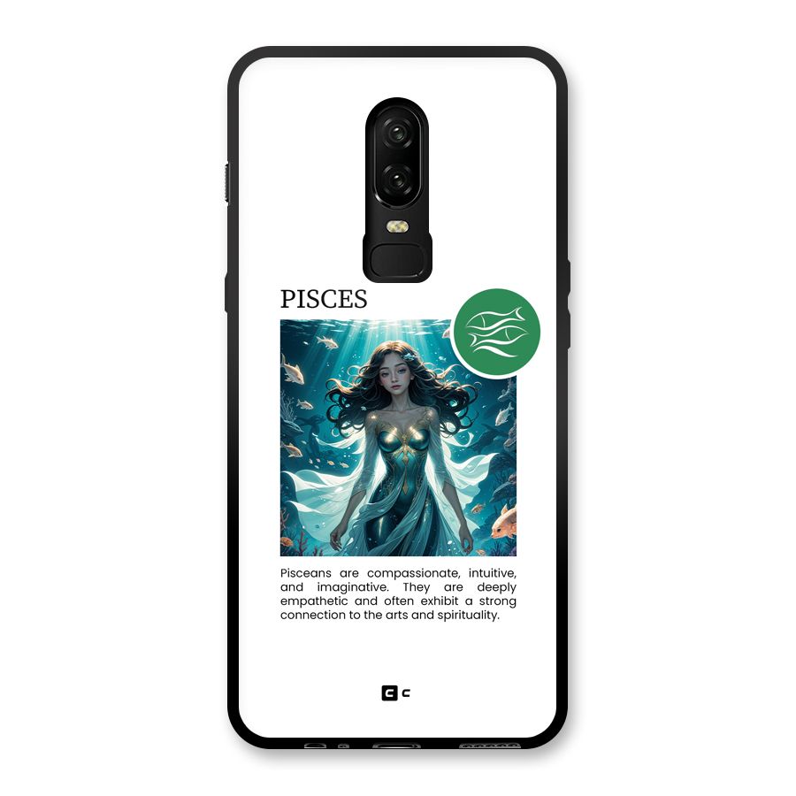 Precious Pisces Glass Back Case for OnePlus 6