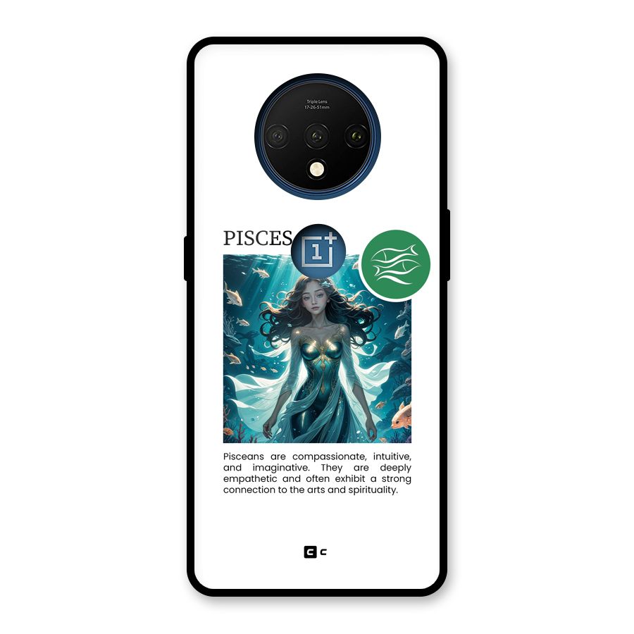 Precious Pisces Glass Back Case for OnePlus 7T