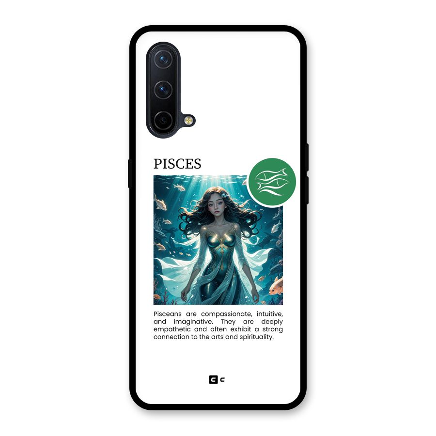 Precious Pisces Glass Back Case for OnePlus Nord CE 5G