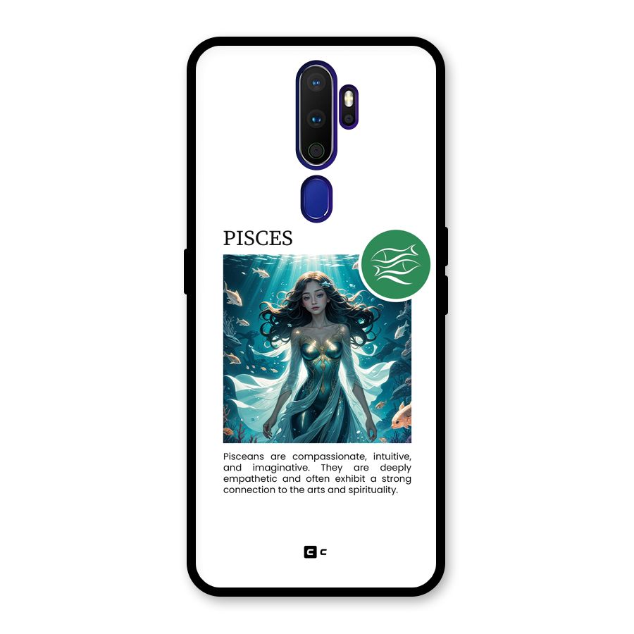 Precious Pisces Glass Back Case for Oppo A9 (2020)