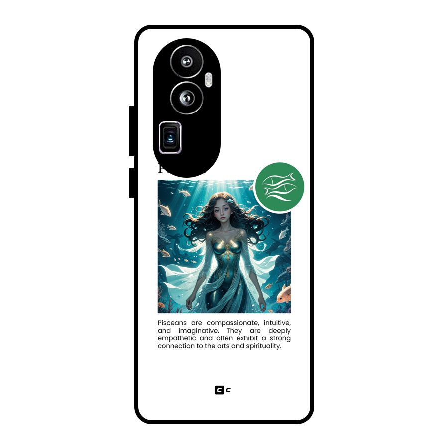 Precious Pisces Glass Back Case for Oppo Reno10 Pro Plus
