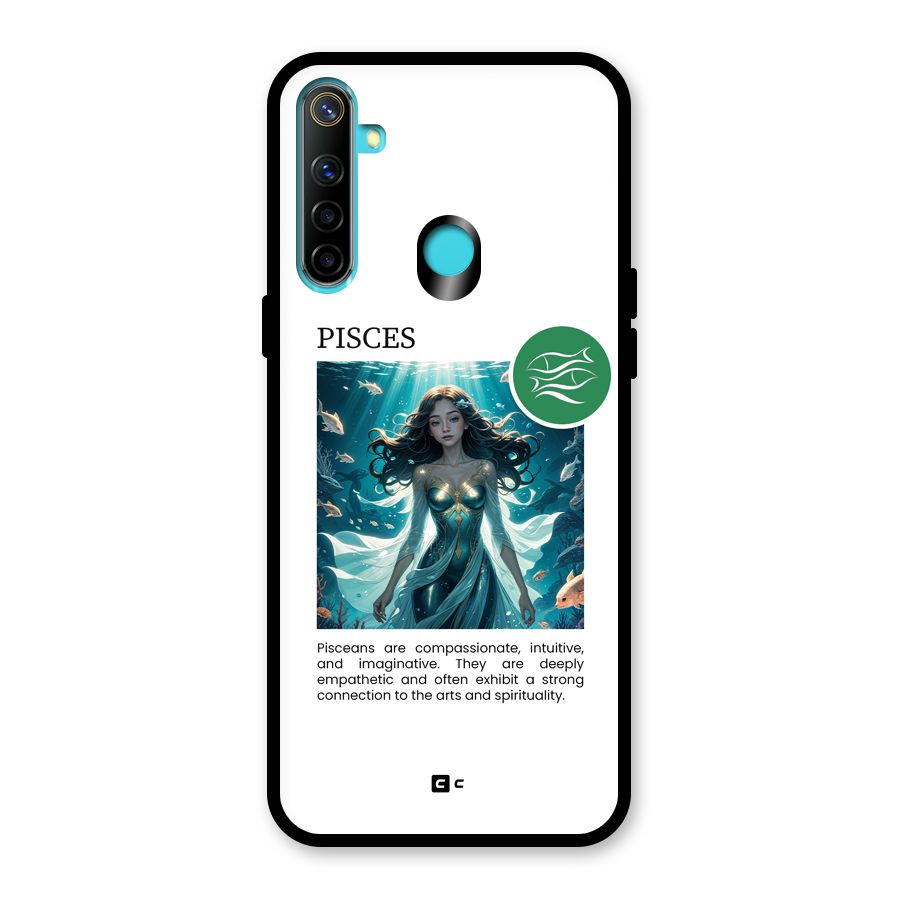 Precious Pisces Glass Back Case for Realme 5i
