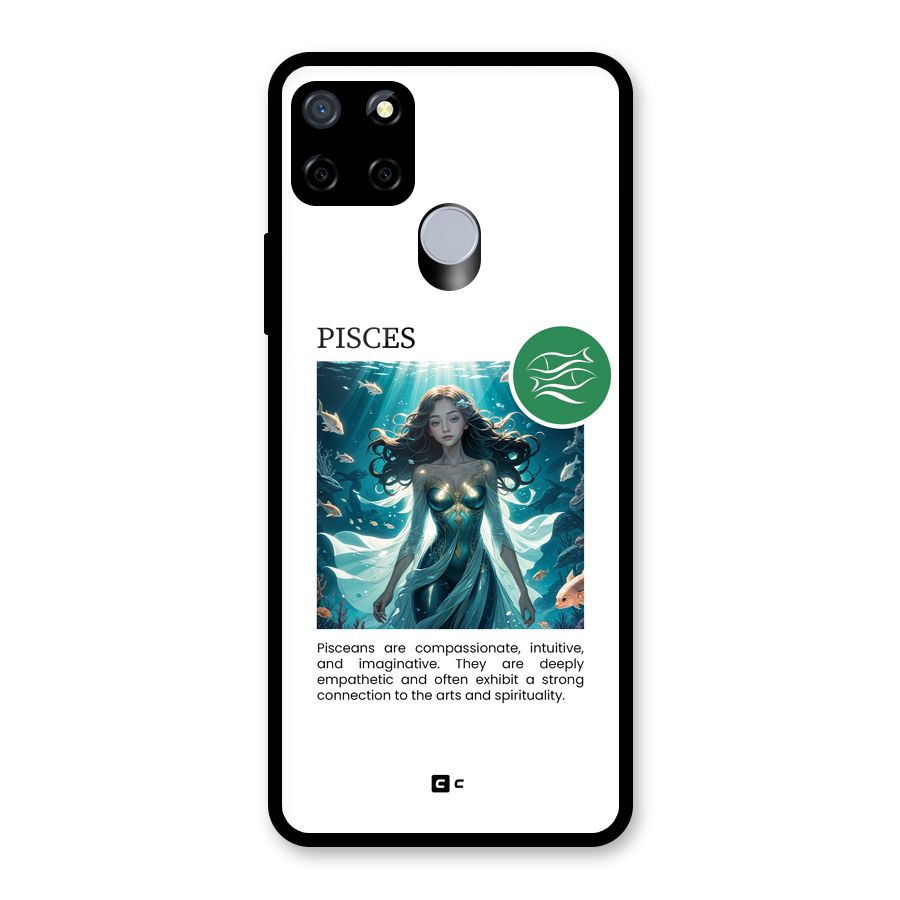 Precious Pisces Glass Back Case for Realme C12