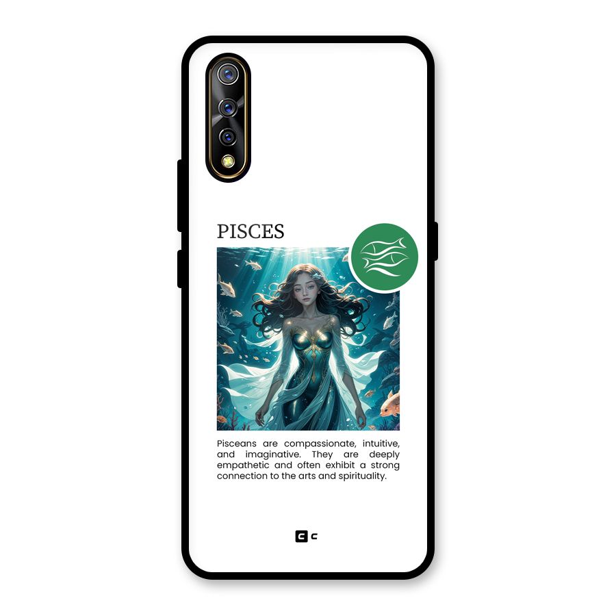 Precious Pisces Glass Back Case for Vivo S1