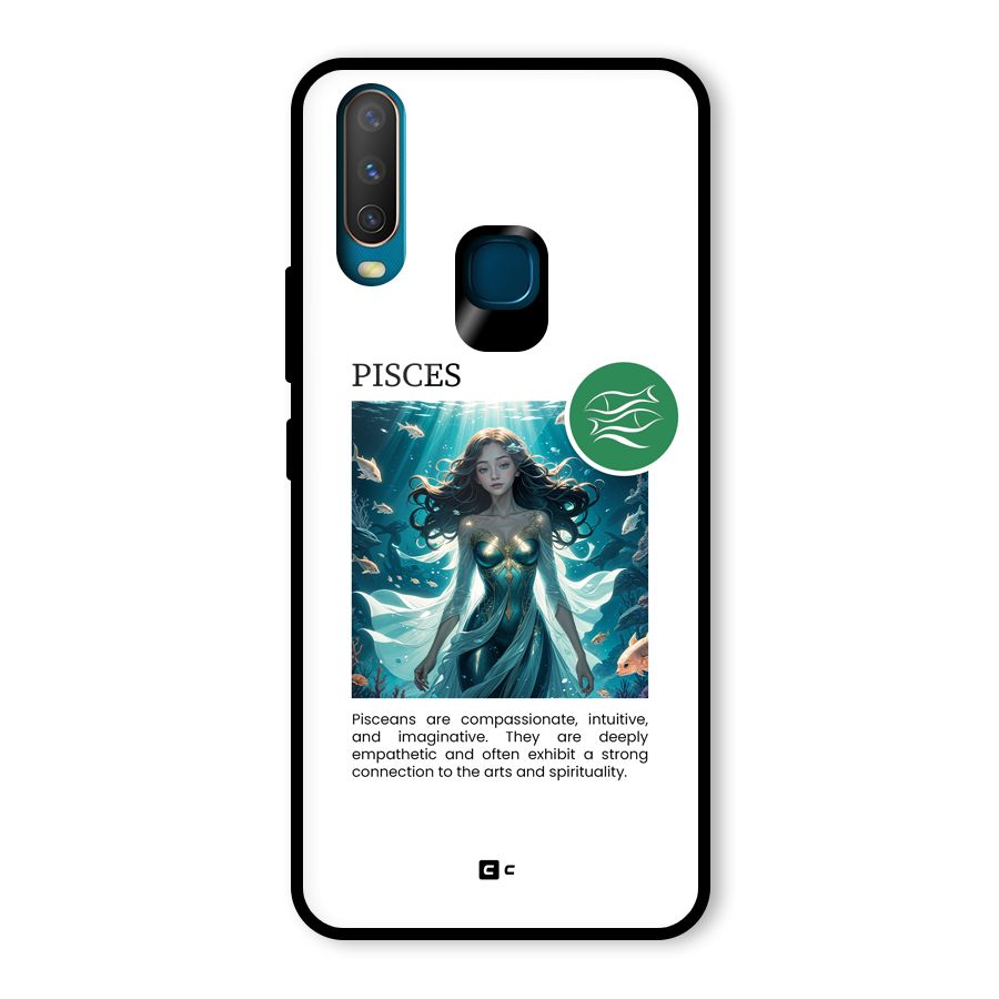 Precious Pisces Glass Back Case for Vivo U10
