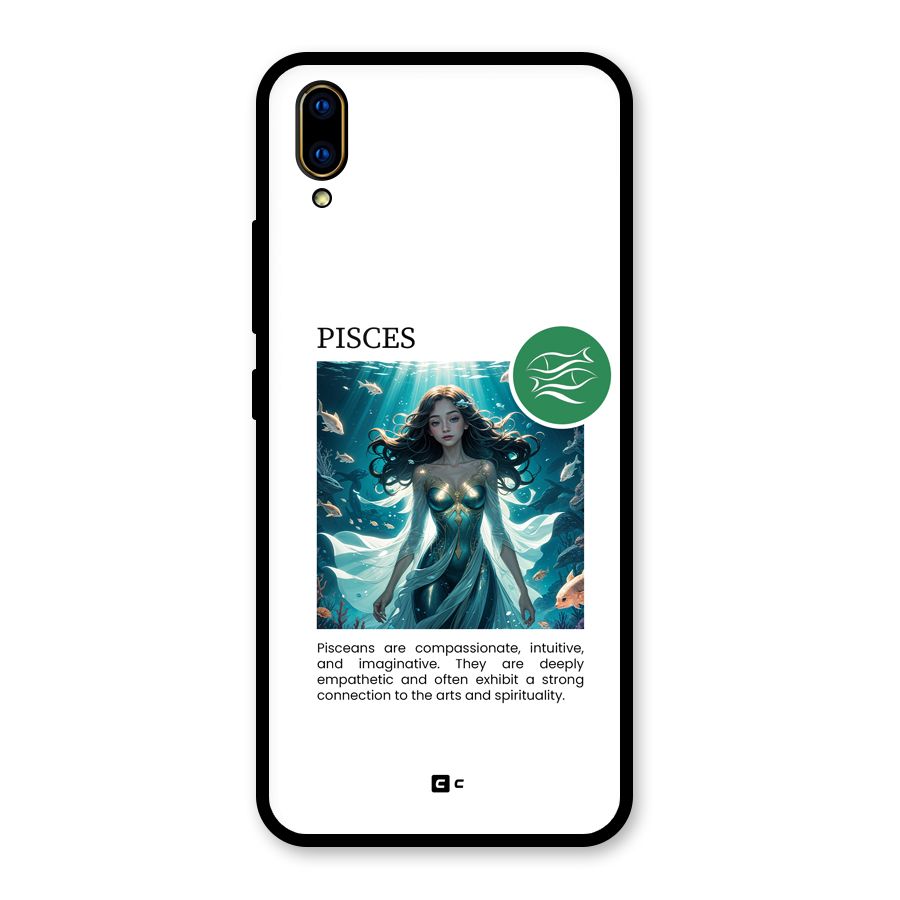 Precious Pisces Glass Back Case for Vivo V11 Pro