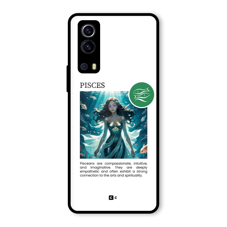 Precious Pisces Glass Back Case for Vivo iQOO Z3