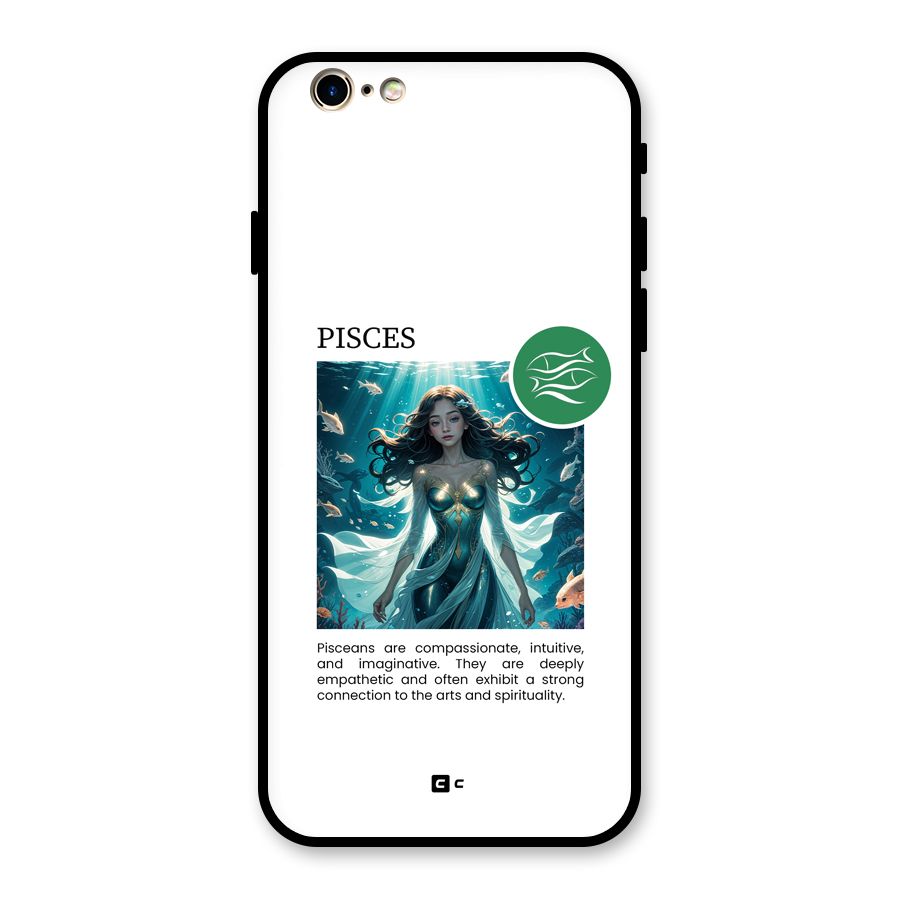 Precious Pisces Glass Back Case for iPhone 6 6S
