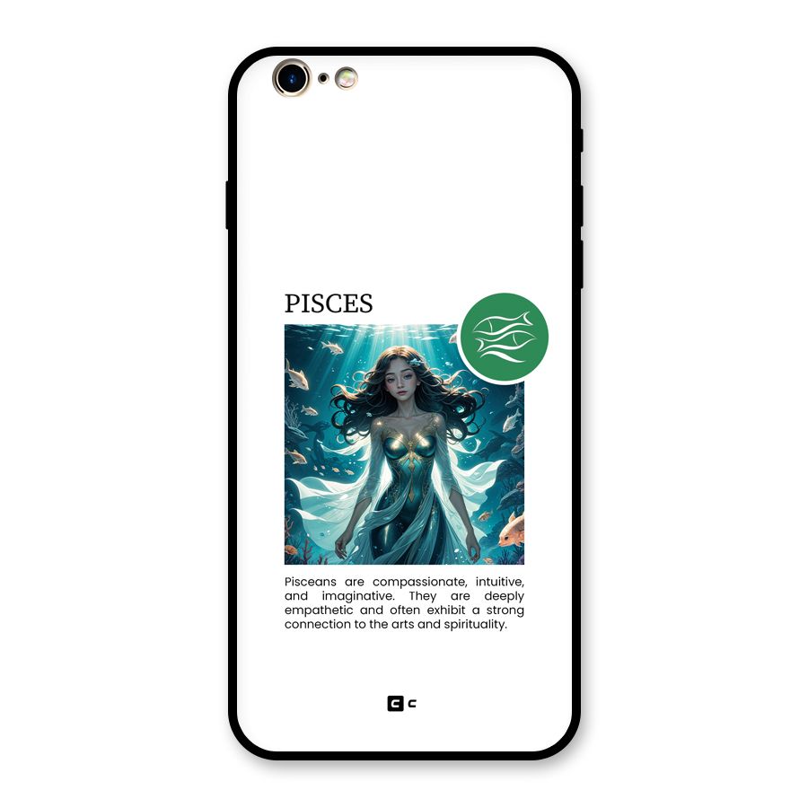 Precious Pisces Glass Back Case for iPhone 6 Plus 6S Plus