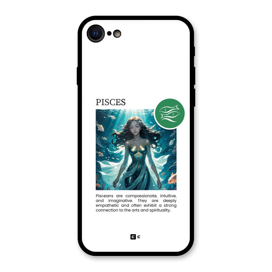 Precious Pisces Glass Back Case for iPhone 7