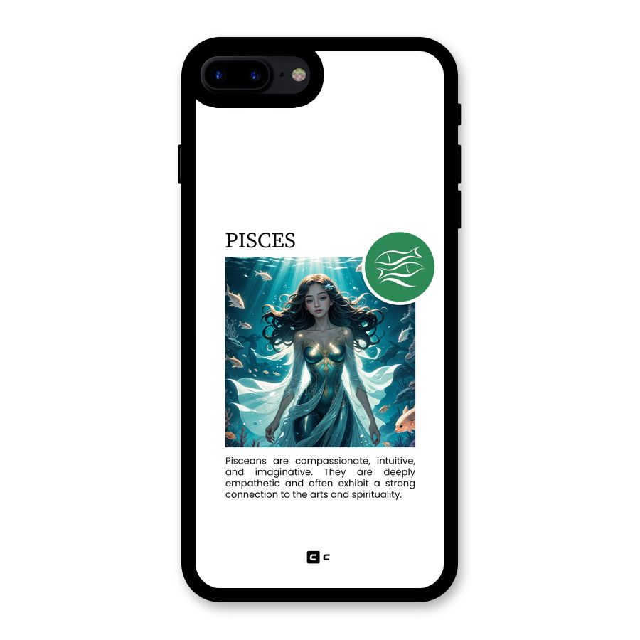 Precious Pisces Glass Back Case for iPhone 8 Plus