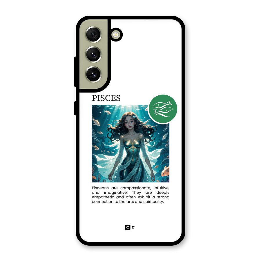 Precious Pisces Metal Back Case for Galaxy S21 FE 5G (2023)