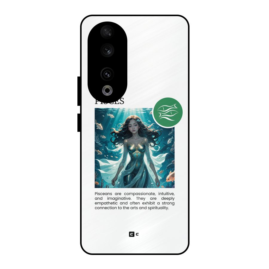 Precious Pisces Metal Back Case for Honor 90