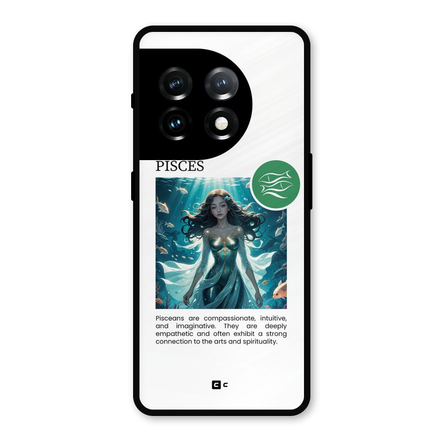 Precious Pisces Metal Back Case for OnePlus 11