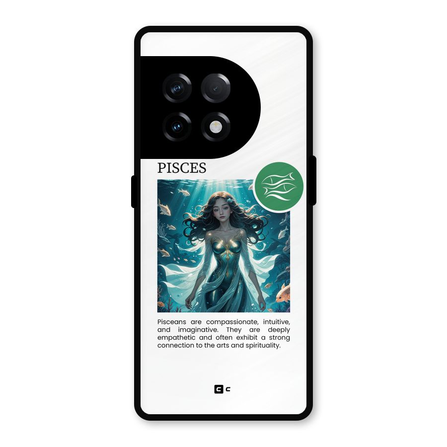 Precious Pisces Metal Back Case for OnePlus 11R