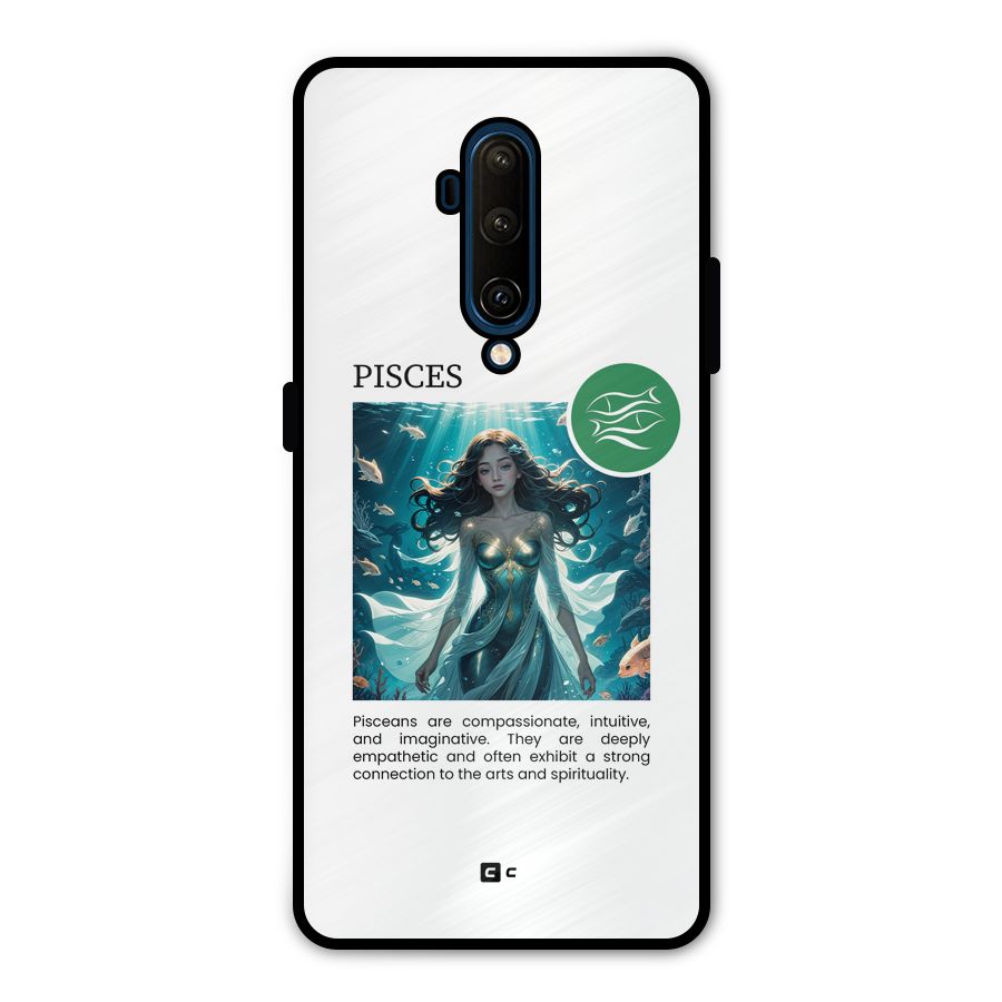 Precious Pisces Metal Back Case for OnePlus 7T Pro