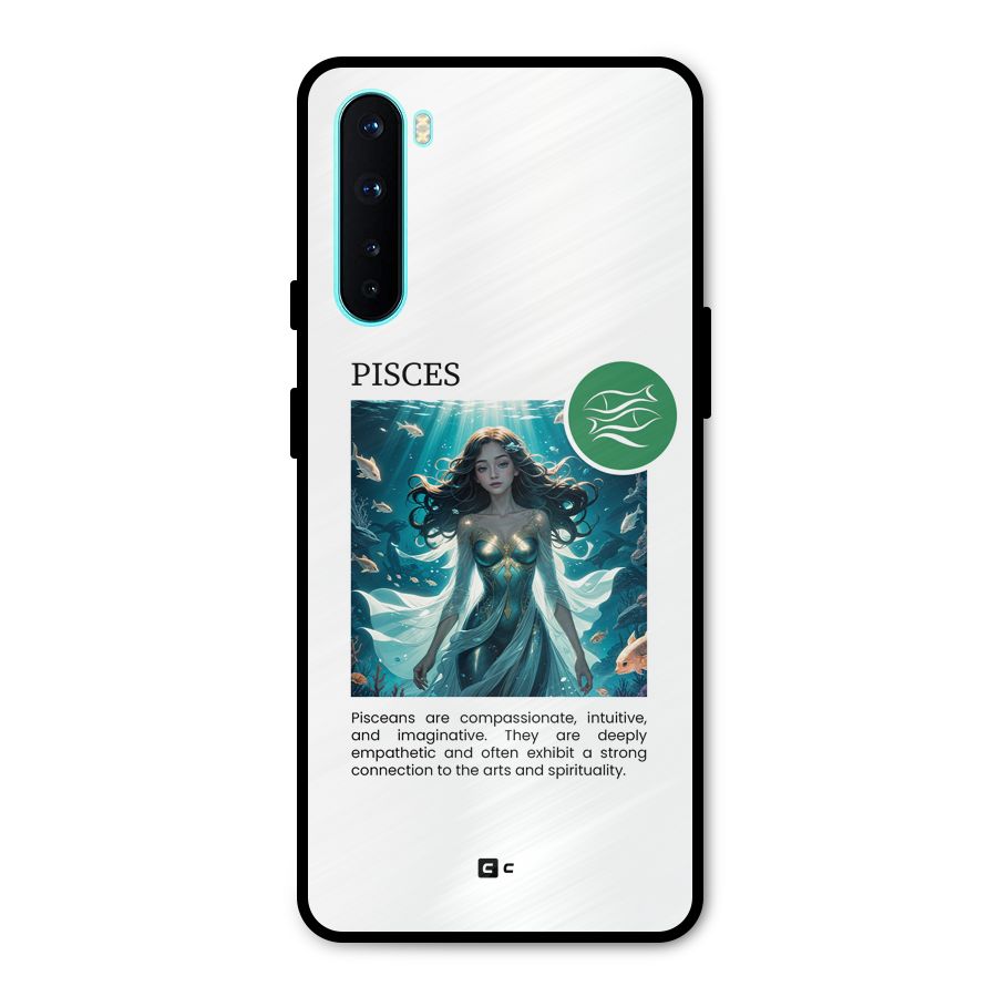 Precious Pisces Metal Back Case for OnePlus Nord