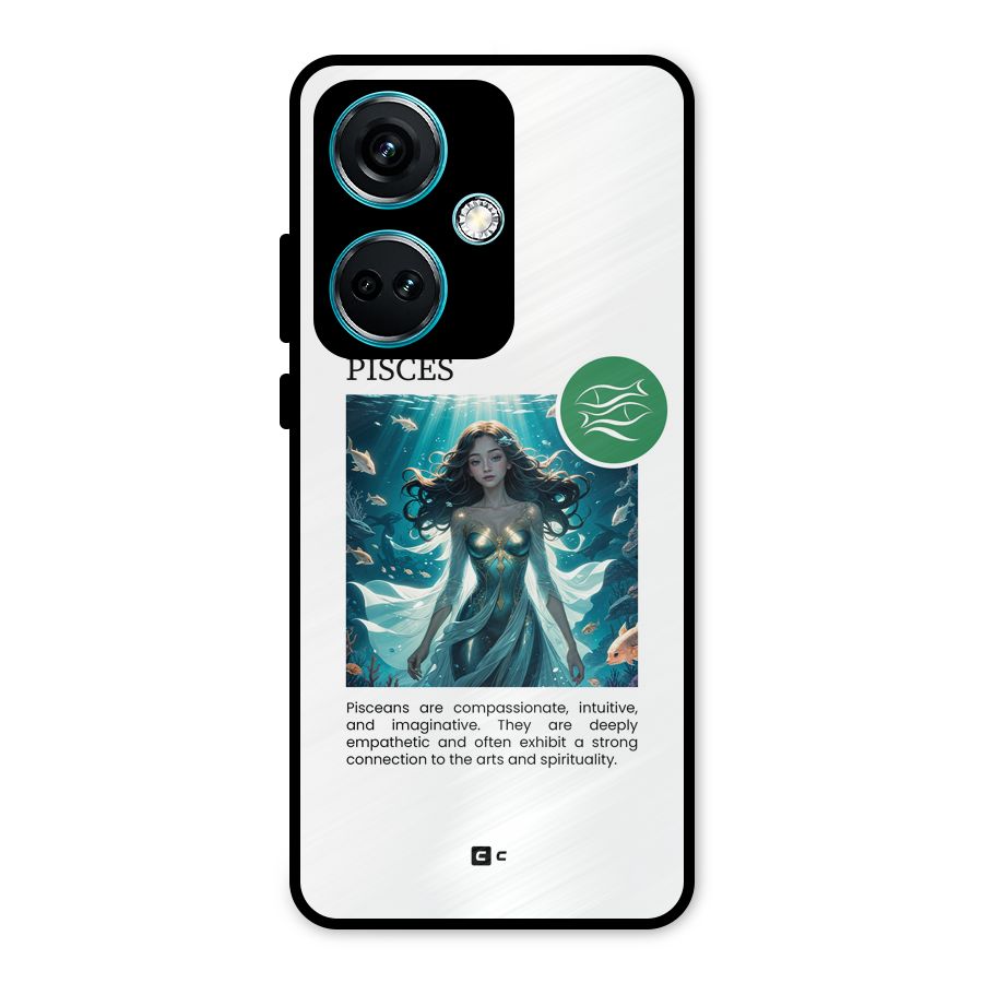 Precious Pisces Metal Back Case for OnePlus Nord CE 3 5G