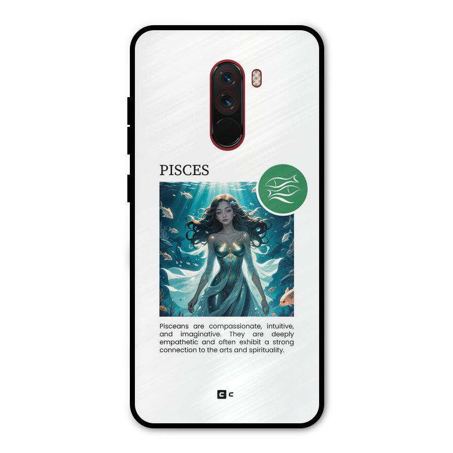 Precious Pisces Metal Back Case for Poco F1