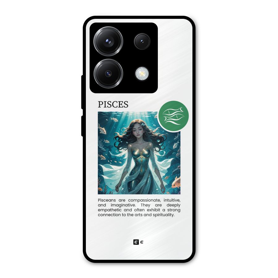 Precious Pisces Metal Back Case for Poco X6