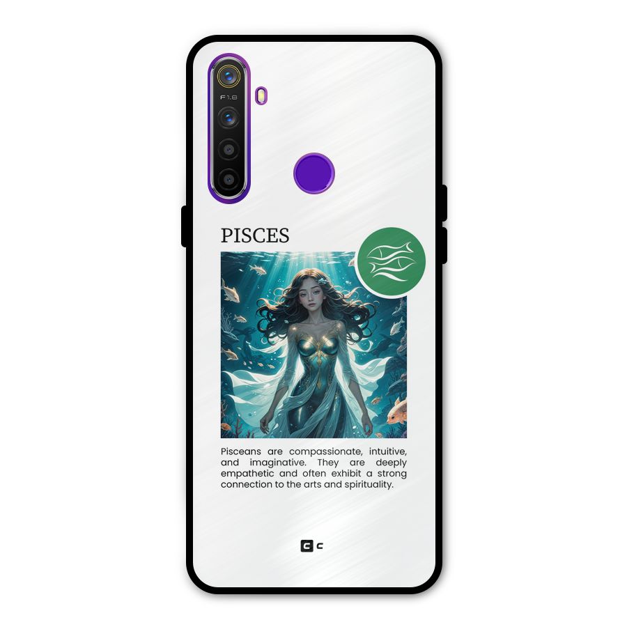 Precious Pisces Metal Back Case for Realme 5