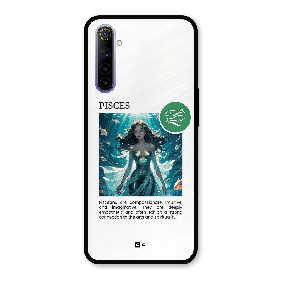 Precious Pisces Metal Back Case for Realme 6i