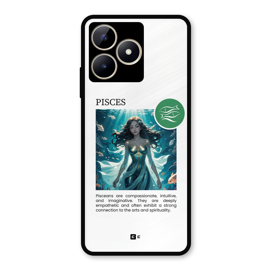 Precious Pisces Metal Back Case for Realme C53