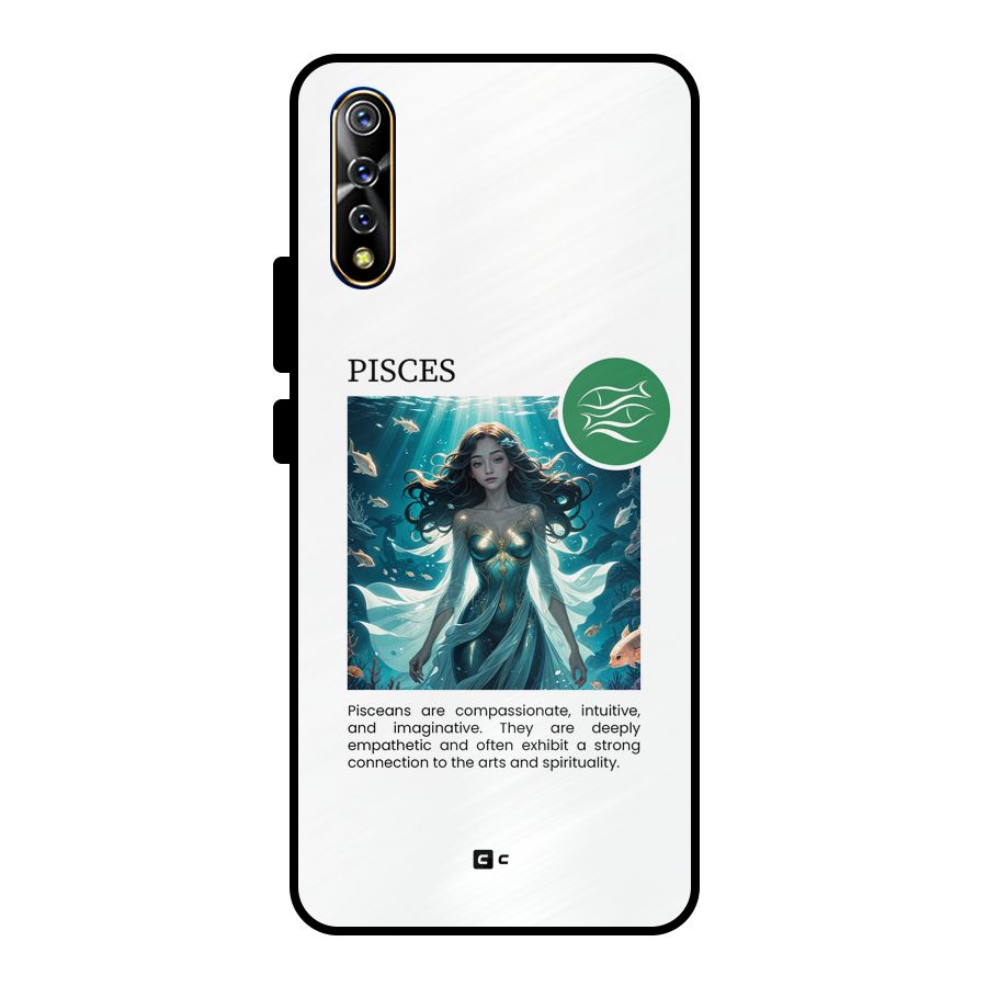 Precious Pisces Metal Back Case for Vivo S1