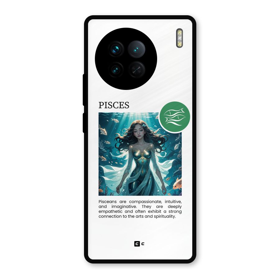 Precious Pisces Metal Back Case for Vivo X90