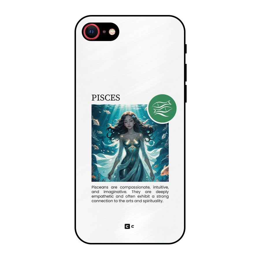 Precious Pisces Metal Back Case for iPhone 7