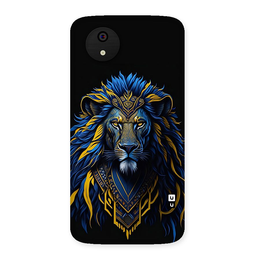 Premium Lion Abstract Portrait Art Back Case for Canvas A1  AQ4501
