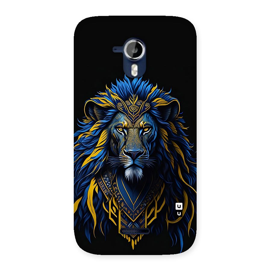 Premium Lion Abstract Portrait Art Back Case for Canvas Magnus A117