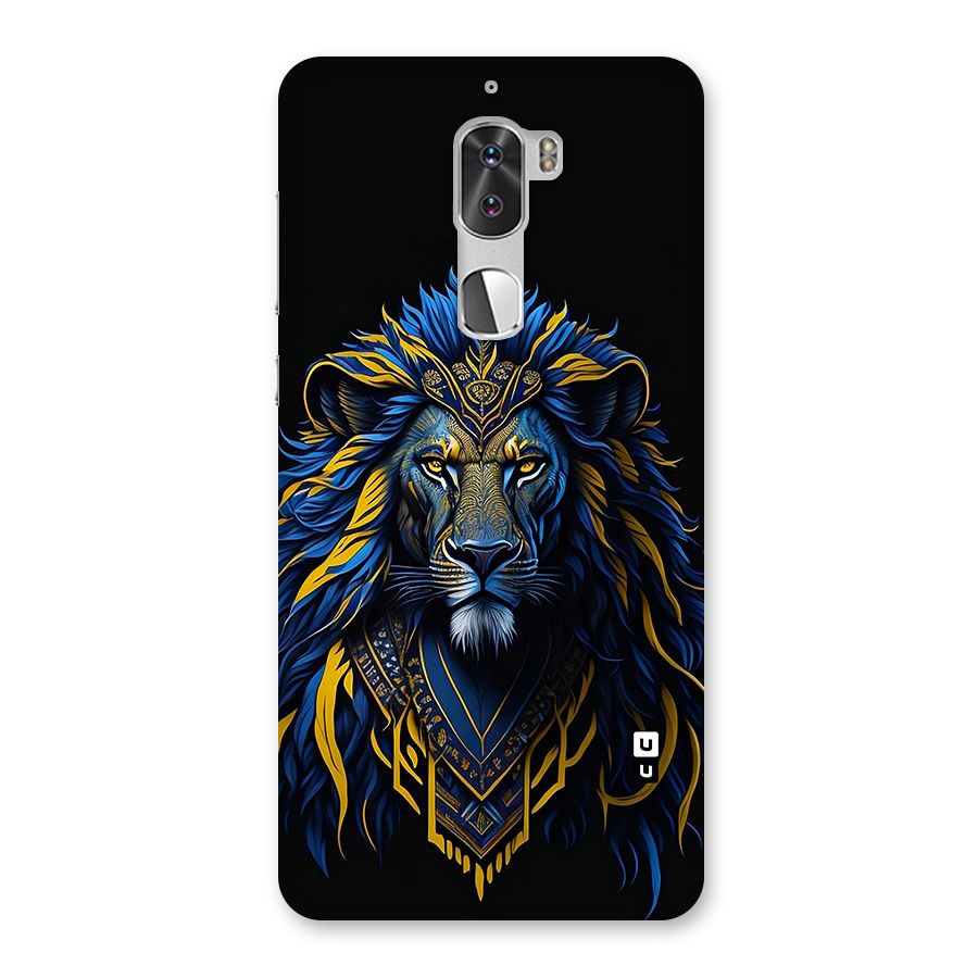 Premium Lion Abstract Portrait Art Back Case for Coolpad Cool 1
