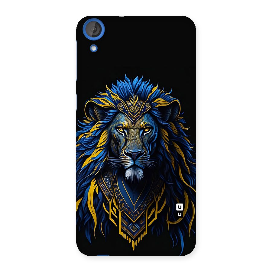 Premium Lion Abstract Portrait Art Back Case for Desire 820